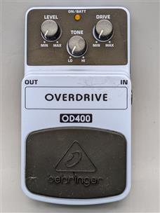 BEHRINGER OD400 Guitar OVERDRIVE Effects Pedal Very Good | Buya